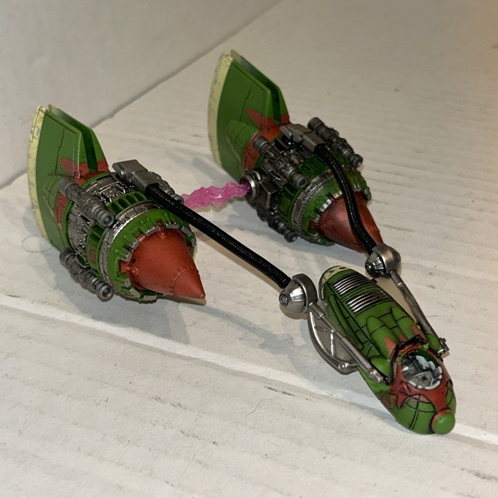 2024 Star Wars Micro Galaxy Squadron Boonta Eve Classic GREEN Podracer ONLY B4
